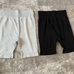 SOLD******Alexander Wang and Uniqlo bike shorts